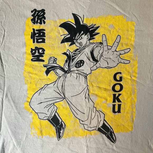 DragonBallZ Men’s Short Sleeve T-shirt size M, Green, Goku Sudoku - Picture 6 of 7